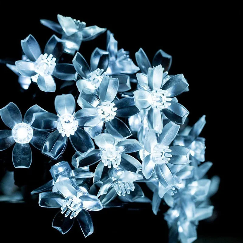 

3M 6M 10M Cherry Ball Bee LED Fairy String Lights Wedding Party Christmas Intdoor Room Garland Decoration Battery/USB Operated