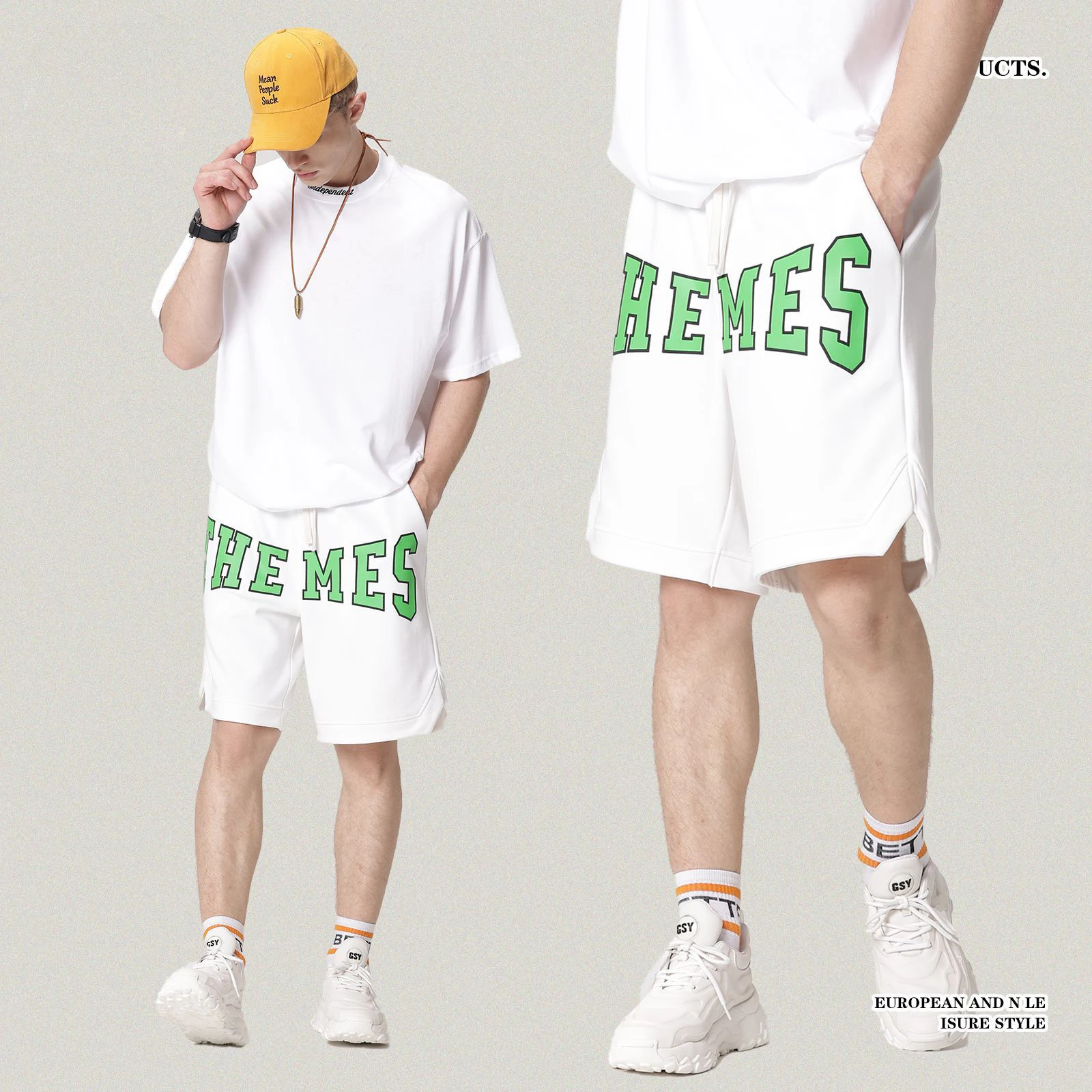 Male Printed Shorts 300GSM Cotton Summer New Hip Hop Loose Oversize Men Women Unisex Y2K Casual Trend High Quality Trip Shorts