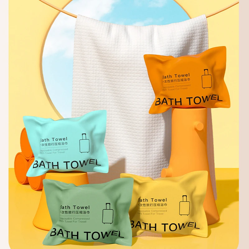 

Disposable Bath Towel Travel Large Thickened Cotton Bath Towel Hotel Household Portable Compression Bath Towel Travel Goods