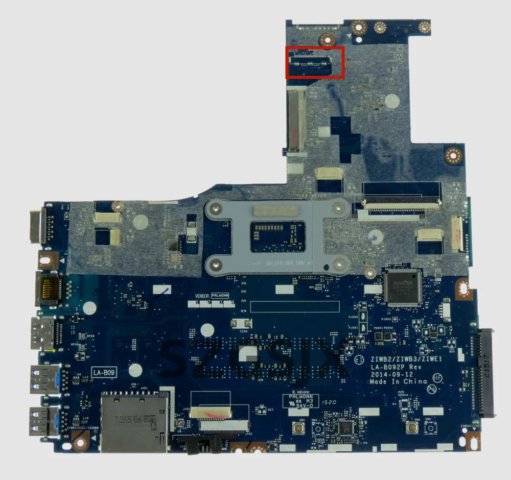 Фото Для lenovo B50-70, материнская плата для ноутбука ZIWB2, B50-80 DDR3 100% №2