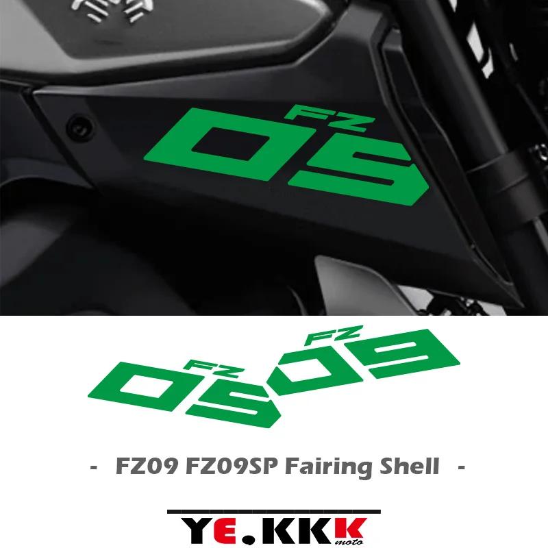 For Yamaha FZ09 FZ-09 09 FZ SP MT-09 MT09 Air Intake Side Cover Sticker Set Fairing Cut Sticker Decals  Custom Color Reflective for yamaha fz09 fz 09 09 fz sp mt 09 mt09 air intake side cover sticker set fairing cut sticker decals custom color reflective