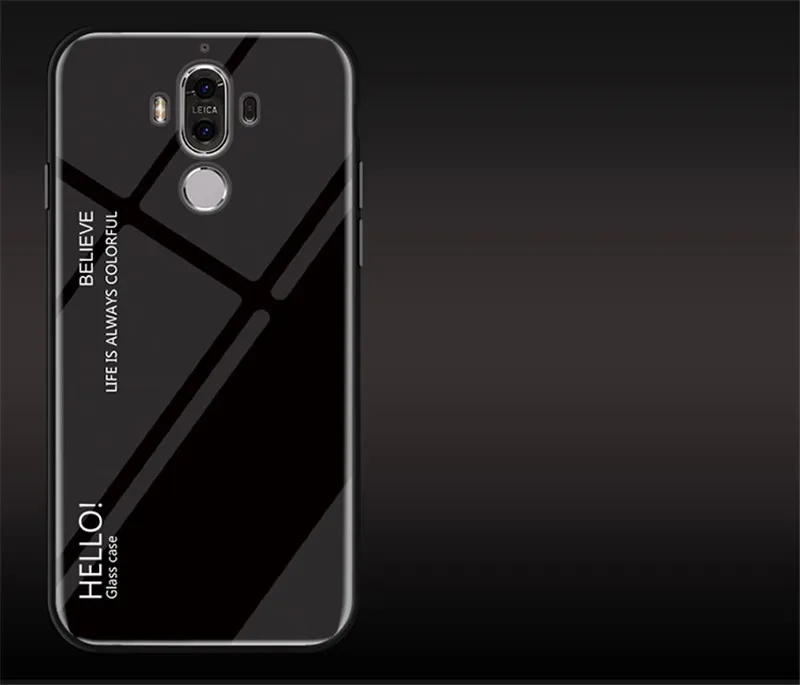 Gradient Aurora Tempered Glass Back Cover