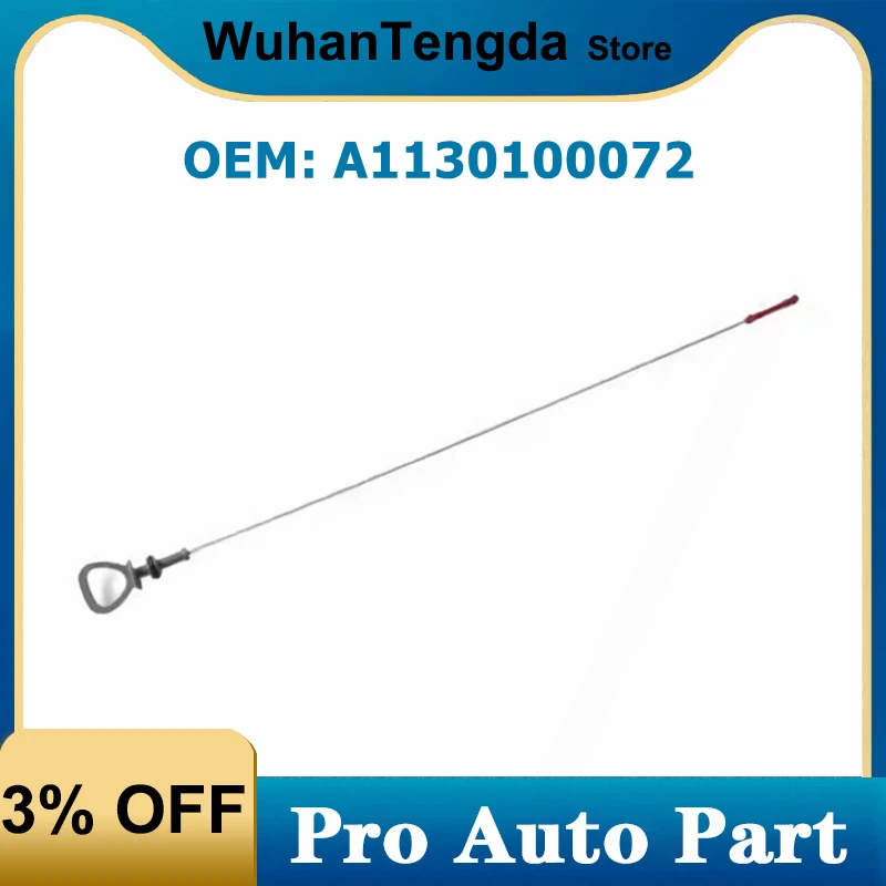 Engine Oil Dipstick Engine Oil Level Dipstick for Mercedes Benz W129 W208 W210 W215 W220 CLK430 A1130100072 1130100072