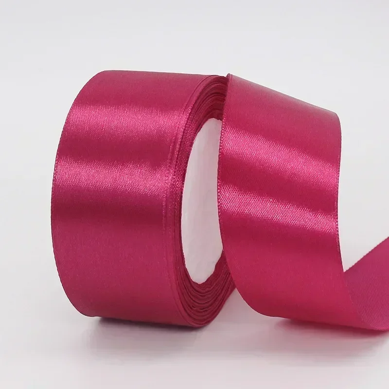 Elegant Satin Ribbons for Decoration and Crafting - 25 Yards