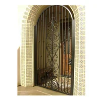 Hot Selling High Quality Wrought Iron Gate Design Iron Gates Wrought Iron Gate 1