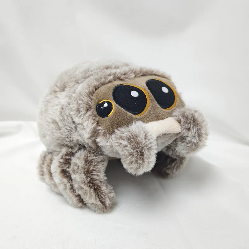 Stuffed Soft Animals Plushies Spider Toy Black Little Lucas Simulated Pillow Doll Anime Game Room Pillow Decora Kid Gift 4