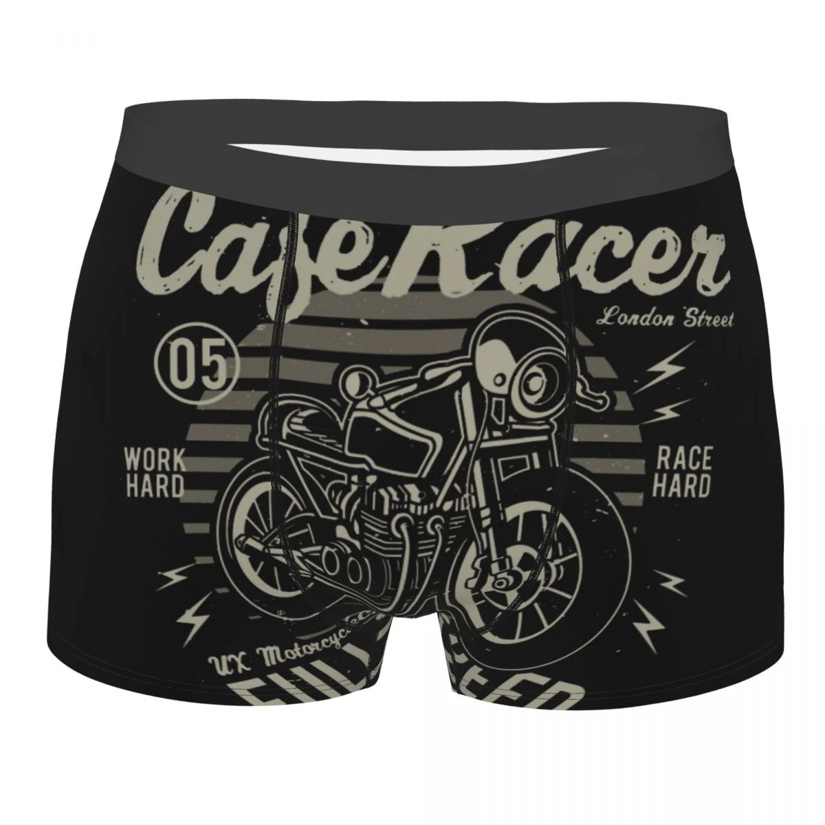 Cafe Racer ropa interior Retro para corto, suave, de talla grande, para motocicleta| | - AliExpress