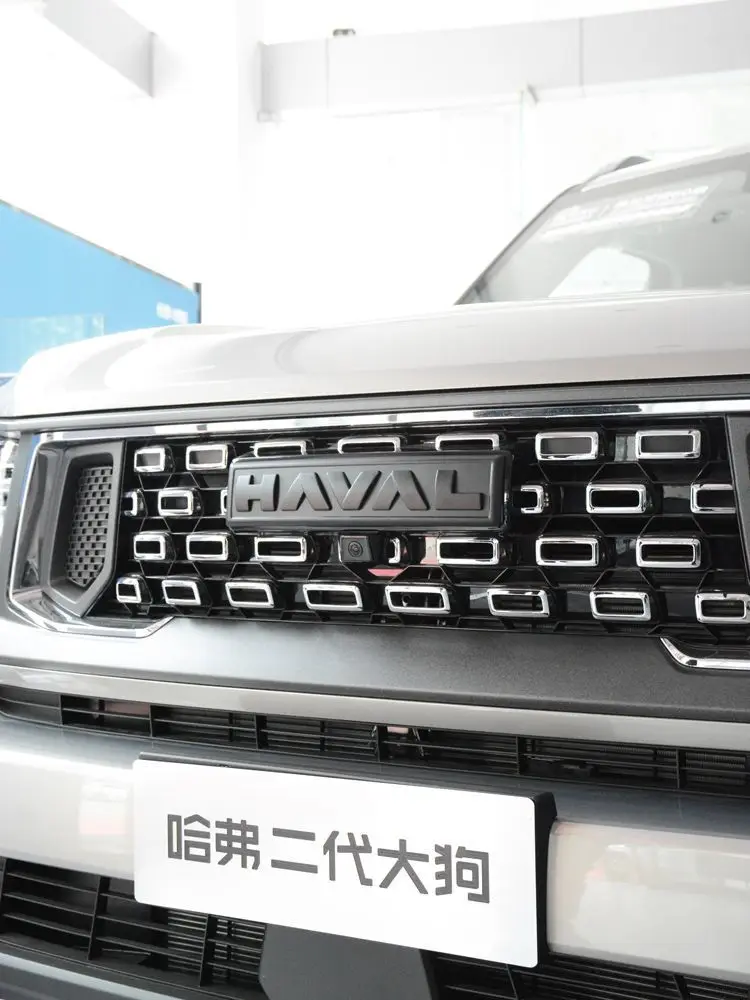 만리 장성 Haval 자동차에 대한 자동차 블랙 로고 엠블럼 새로운 로고 전면 네트워크 트렁크 후면 스티커 바디 데칼 1pc