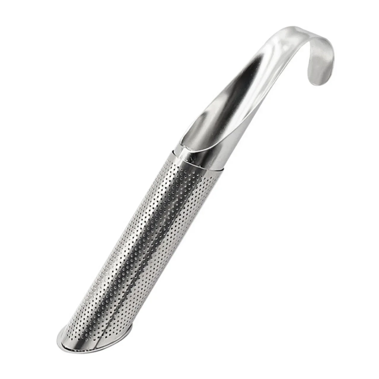304 Stainless Steel Tea Strainer tea Water Separator tea Filter pipe Type Hanging Handle Kitchen Accessories