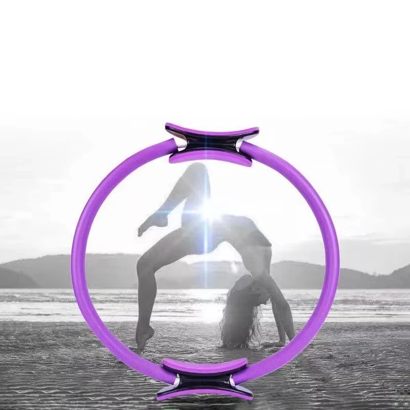 Yoga Circle Pilates Circle Yoga Ring Back Slimming and Leg Shaping Equipment Pelvic Floor Muscles and Thigh Fitness