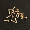 10pcs Brass Copper Hollow Cam Rivet For Zippo Kerosene Lighter Pendulum Universal DIY Repair Upgrade Accessory Inner Liner Parts 1