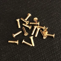 10pcs Brass Copper Hollow Cam Rivet For Zippo Kerosene Lighter Pendulum Universal DIY Repair Upgrade Accessory Inner Liner Parts 1