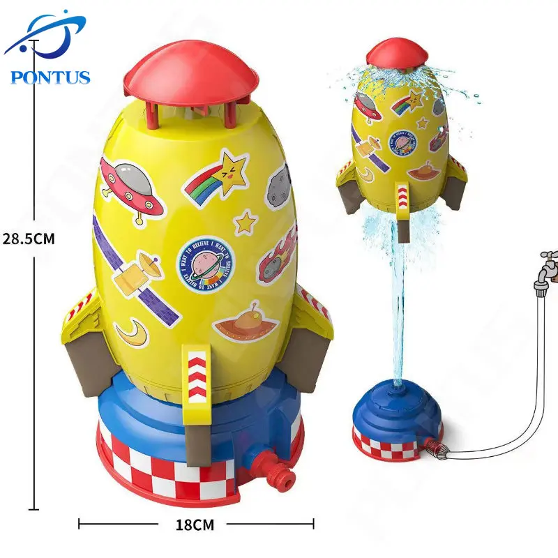 Flying Water Jet Rocket Sprinkler Garden Sprinklers Irrigation Outdoor Yard Lawn Water Pressure