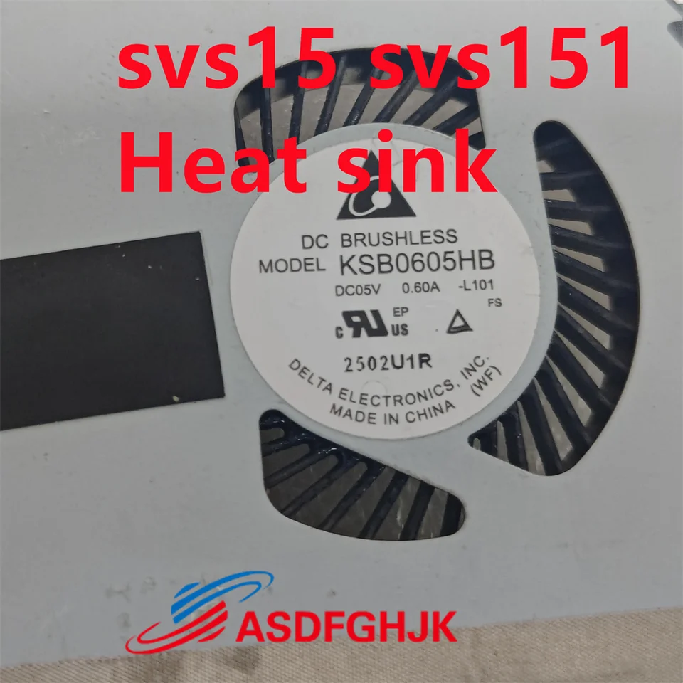 Ventola CPU Con Radiatore DBTLAP Per Sony Vaio SVE171 SVE171A11M – Modello KSB05105HB-AL70, 60.4MR06.001