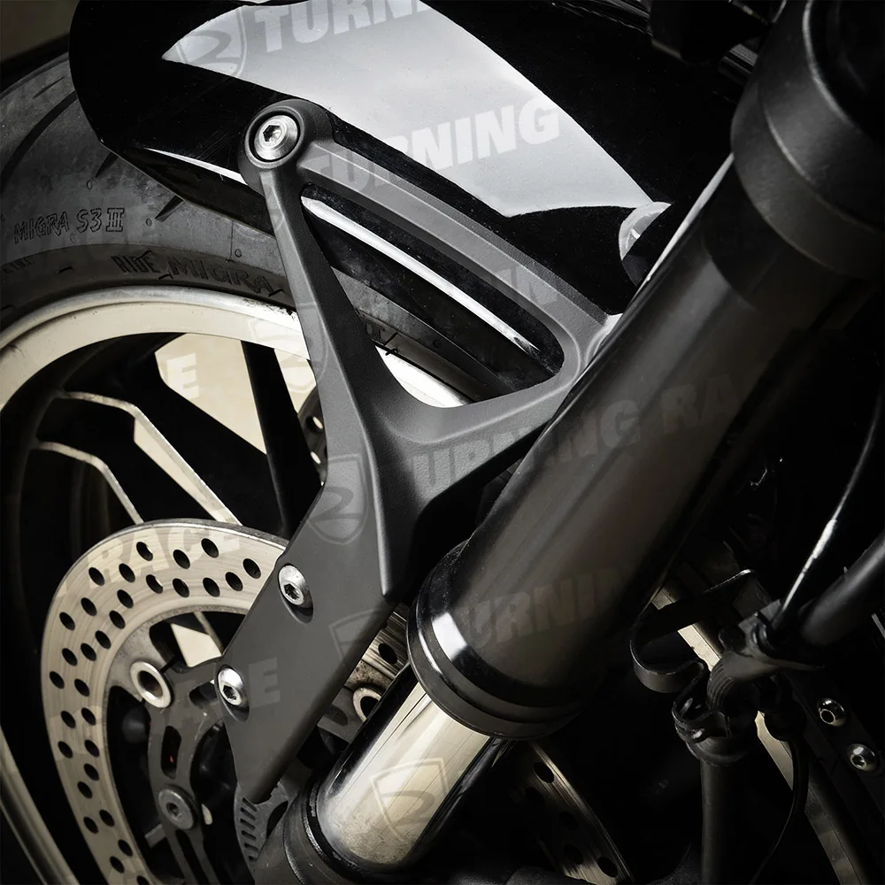 Z900RS Metall-Vorderkotflügel-Halterungsset für Kawasaki Z900RS / CAFE/SE (2018-2025) Motorrad-Außenzubehör und Custom-Teile – Detail 12