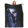 Arcane Viktor Game Blanket Picnic Flannel Throw Blanket For Bedroom Warm Soft Customized Quality Bedspread Gift Idea 1