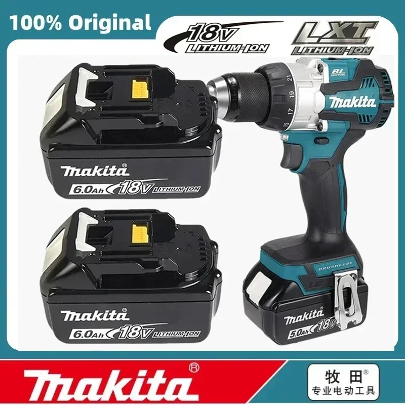 Replacement Lithium Battery 6Ah for Makita 18V BL1830B BL1850B BL1850 BL1840 BL1860 BL1815 for power tool battery,rechargeable battery,battery replacement