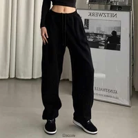 Women pants Black Jogging Sweatpants Women for pants Baggy Sports Pants Gray Jogger High Waist Sweat Casual Female Trousers - Image 3