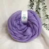 100g Giant Chunky Knitting Yarn - Icelandic Roving Imitation-Wool Super Soft for Arm Knit Crochet DIY Sweater Scarf Hat Projects 5