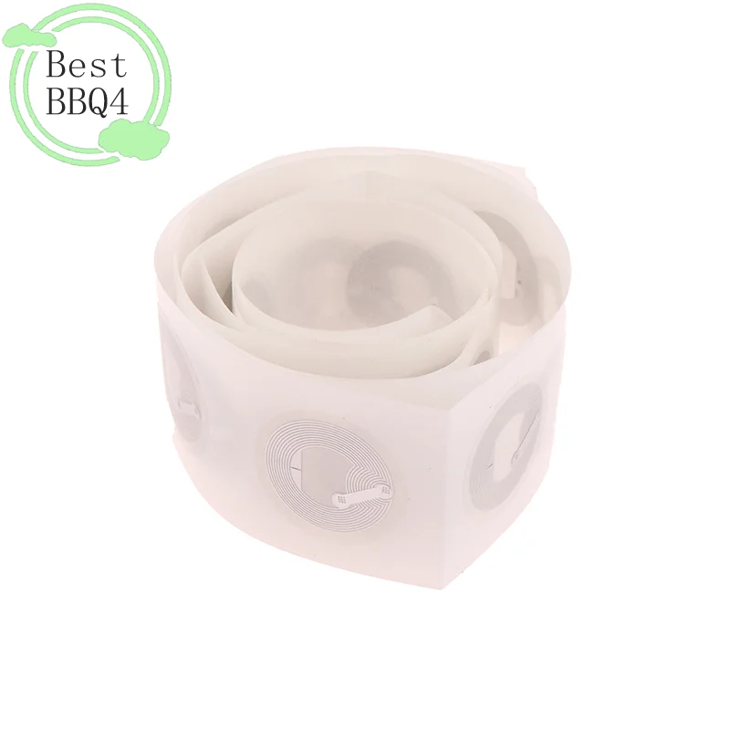 BBQ4 10pcs NFC 태그 NTAG 213 스티커 프로토콜 ISO1444 3A 13.56MHz NTAG 213 범용 라벨 RFID 태그 및 모든 NFC 휴대폰
