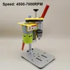 Precision CNC Table Drilling Machine Mini Drill Press Portable Benchtop Driller B10 Chuck DIY Metal Wooden Jade Crafts Tool 1