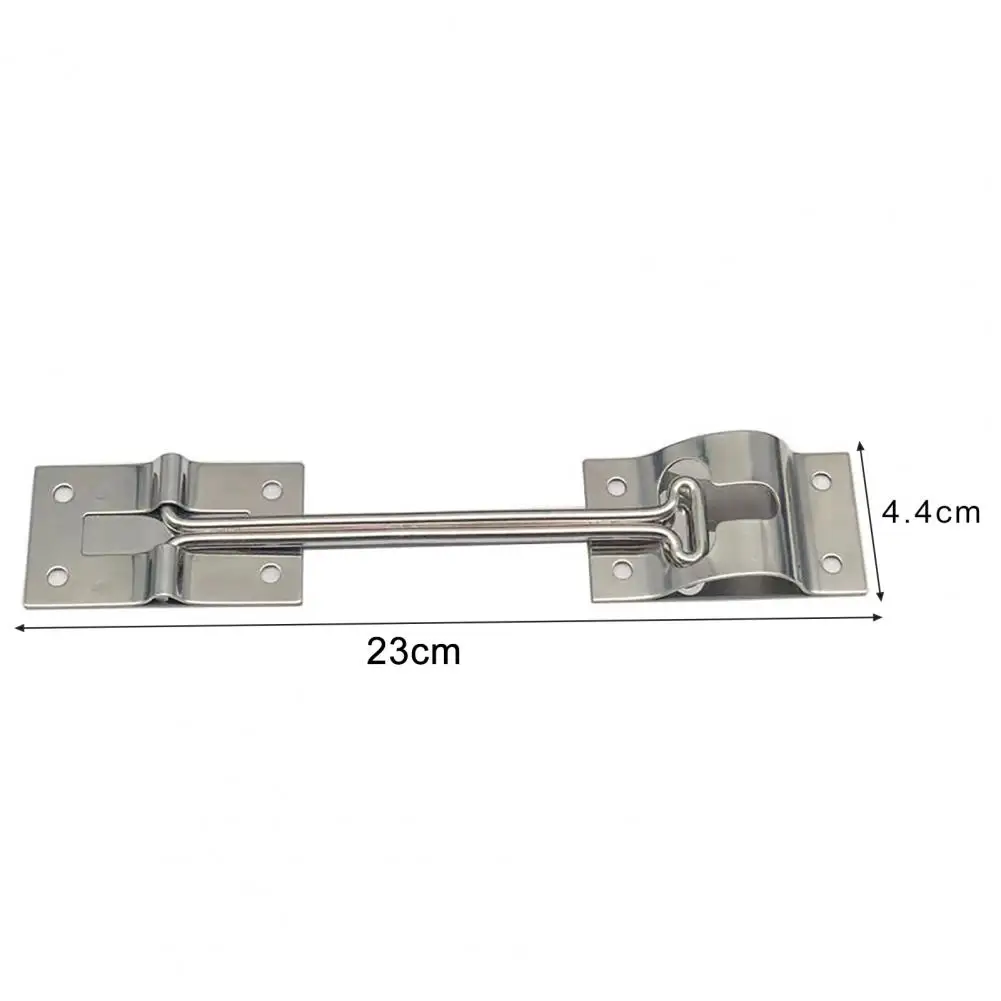 Door Latch Trailer 6 Inch Stainless Steel T-Style Easy Installation Rust-Free Durable Corrosion-resistant Trailer Door Lock
