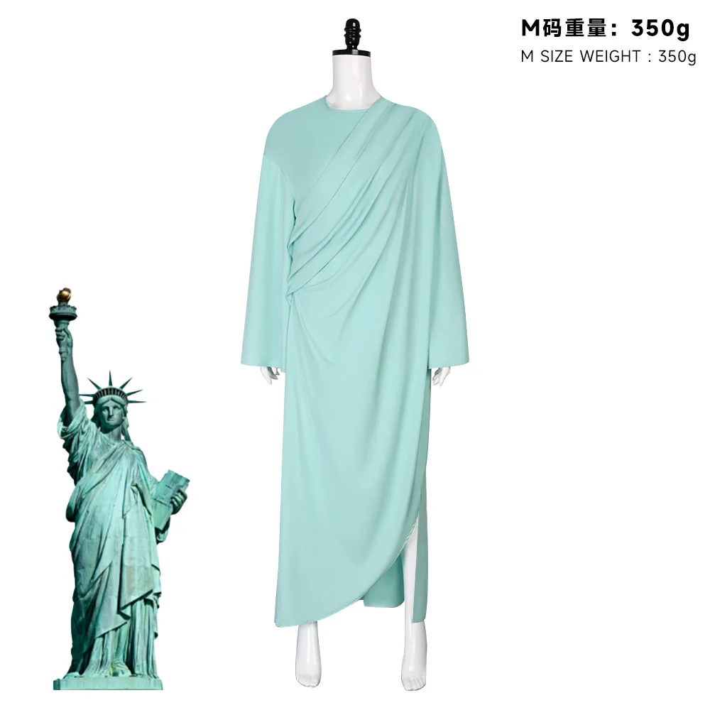 Statue of Liberty Lady Liberty Costume for Women - Patriotic Halloween & Fourth of July Outfit