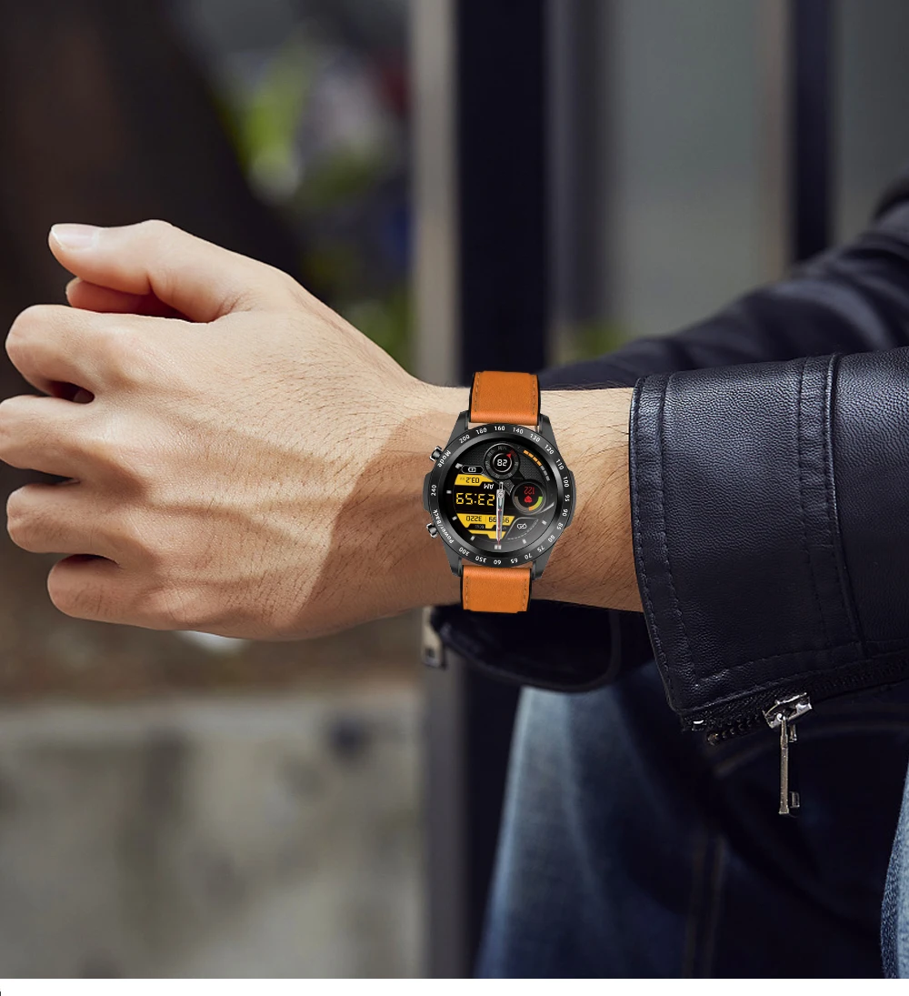 2022 Men Smart Watch Heart Rate Blood Pressure IP67 Waterproof Sports Fitness Luxury Watch Bluetooth Call Smartwatch Music Clock