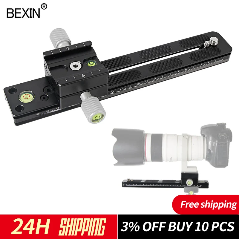 Bexin Telephoto Lens Support Plate Camera Lens Bracket Dslr Quick