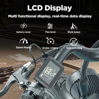 Vélo électrique BURCHDA NEW AZ26 1000W 45KM/H, 26 pouces, pneus larges 3.0, batterie lithium 48V20AH, vélo électrique de ville pour adultes 5