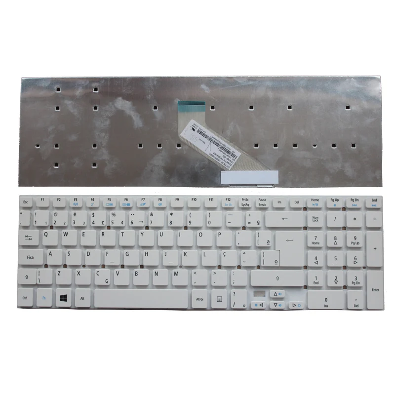 Teclado para Notebook Acer Aspire Brasil e br Novo E5511 E5-511-p9y3 E5-511g E1-511p E5-521g E5-571 E5-571g Es1-512 Es1711 Es1-711g - Imagem 5