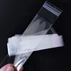 OPP Transparent Plastic Self-adhesive Bag Ziplock Pouch Pen Jewelry Candy Packaging Sealed Gift Snack Glass Candy Packaging Bag 2