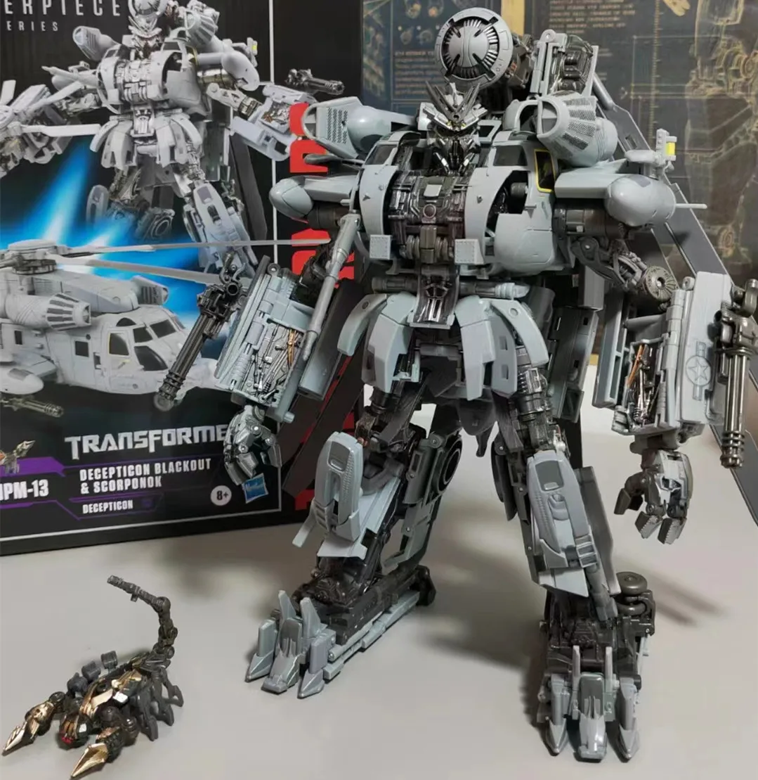 

Transformation Masterpiece MMP13 MMP-13 Blackout Figure Anime Movie Series KO Version MPM13 MP Scale Action Figure Robot Toy