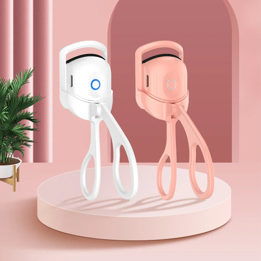 Eyelash curler electric eyelash curler USB charging model fast heating portable eye lash perm shaping and lasting curling thermal eyelash clip