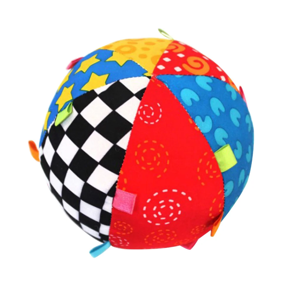 

Round Ball Toy Lage Size Colorful Cloth Ball Toy for Baby Infant Newborn