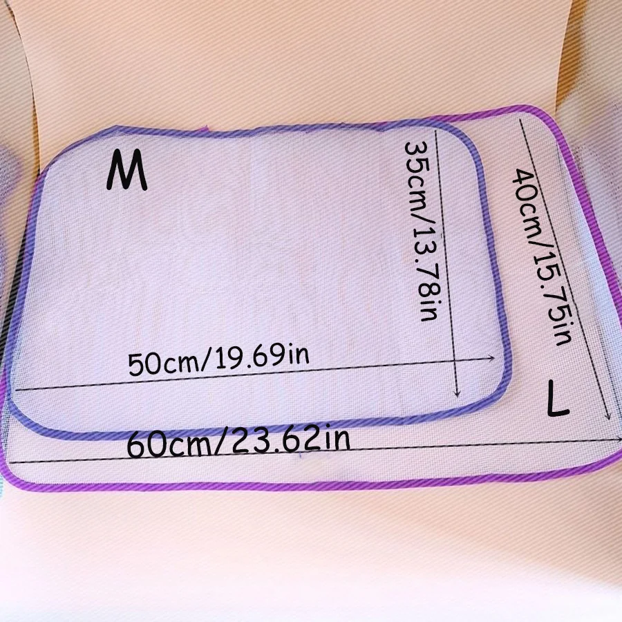 1PC Тканина для прасування Захисний сітчастий килимок Теплоізоляція проти натискання для дому Делікатний одяг Одяг Чохол для прасувальної дошки