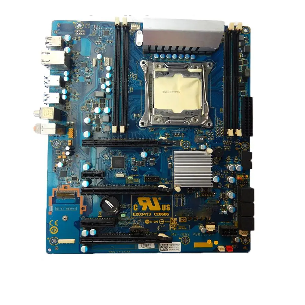 Desktop PC Motherboard For DELL Alienware Area 51 R2 A51 X99 LGA2011 XJKKD FRTKJ MS-7862 Mainboard 3 Desktop PC Motherboard For DELL Alienware Area 51 R2 A51 X99 LGA2011 XJKKD FRTKJ MS-7862 Mainboard