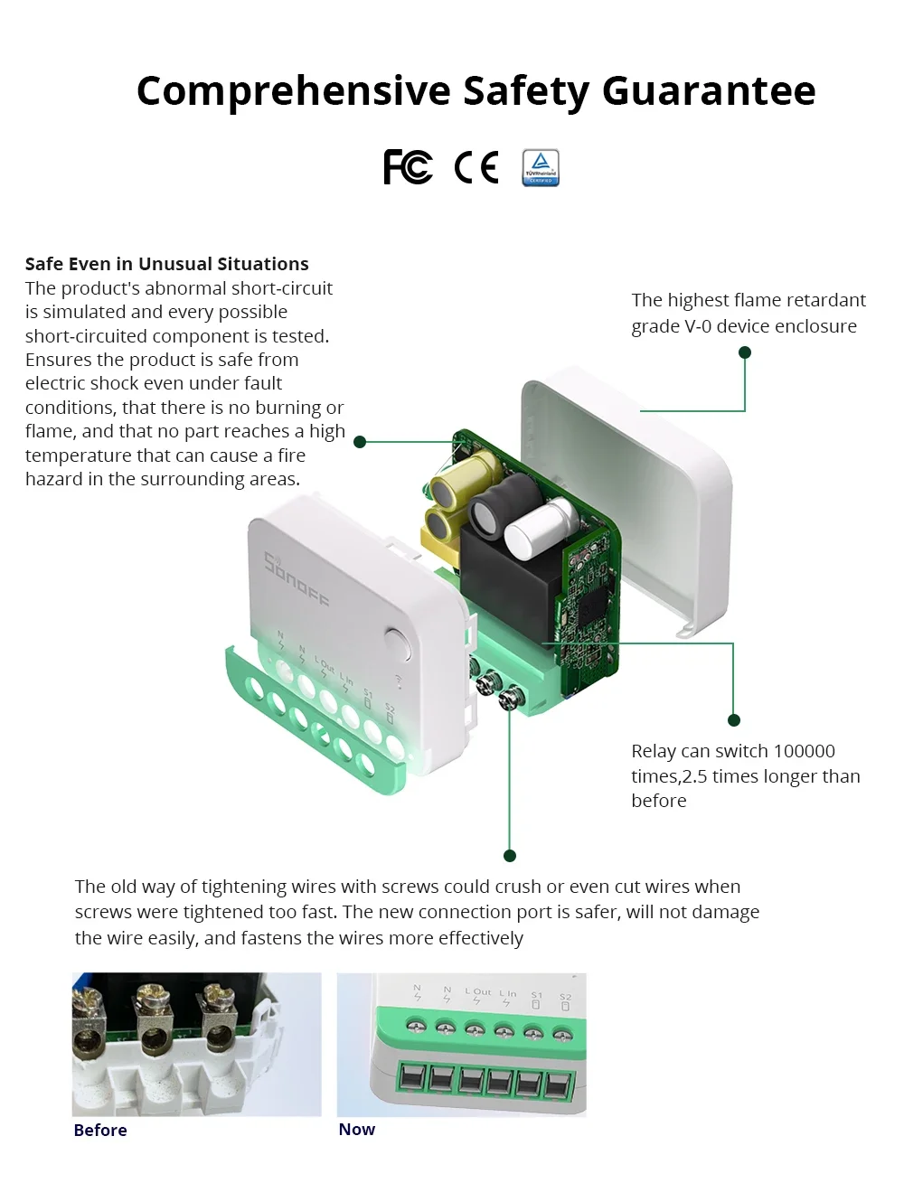 MINI R4 Matter MINIR4M Matter Relay Mini R4 Extreme Wifi Smart Switch Matter Al