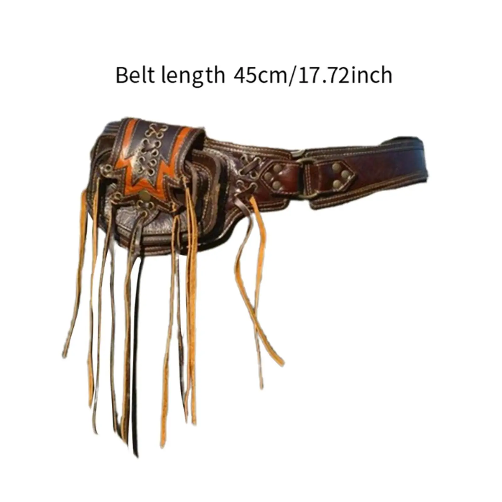 Medieval Adjustable Belt Bag Purse for Hiking Outdoor Fancy Dress