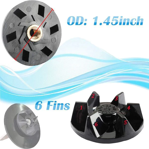 Replacement Parts Blender Blade Assembly with 3 Pcs Blender Gaskets,Replacement Parts for Cuisinart CBT-500,SB5600,CB600 HOT