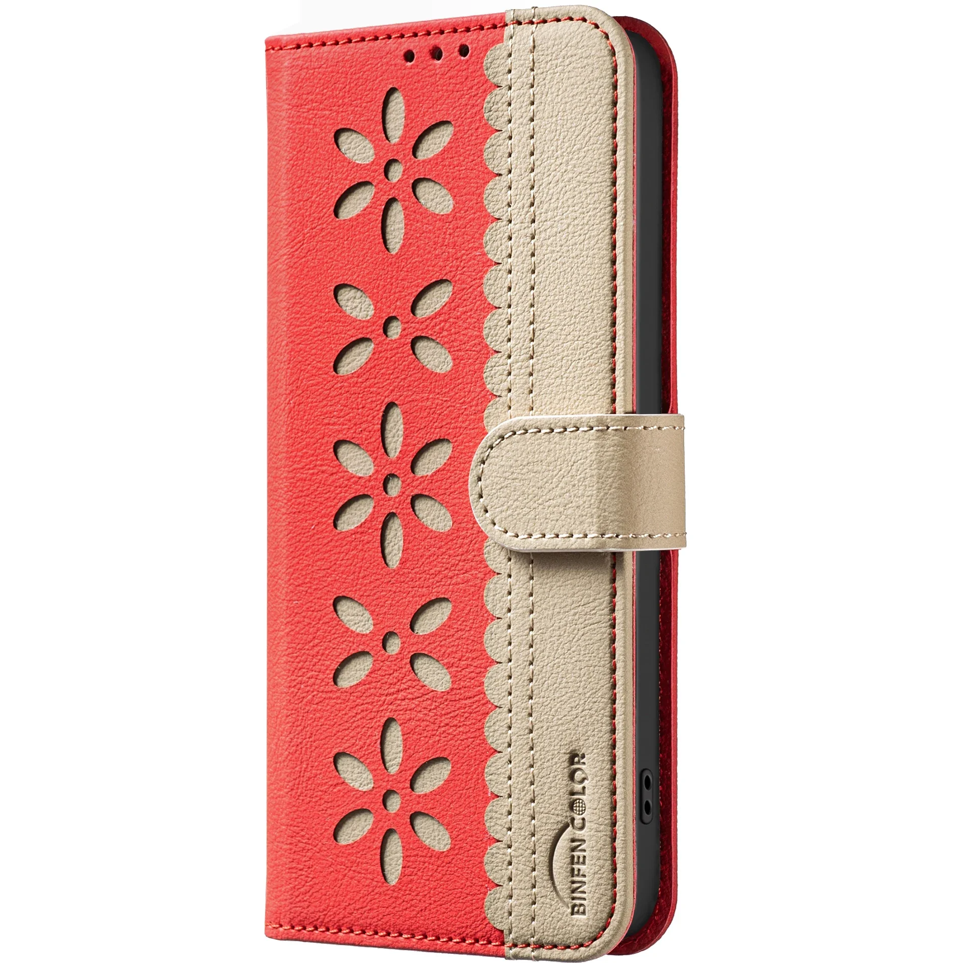Elegant Leather Wallet Flip Case & Silicone Cover - Premium Protection