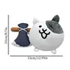 33cm The Battle Cats Plush Toy Cute Soft Stuffed Cartoon Cat Dolls Toys  Soft Cute Animal Accompany Plushie Kids Birthday Gifts 6