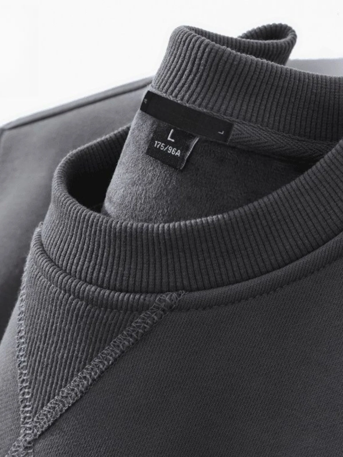 هودي رجالي صوفي سميك برقبة دائرية | سترة شتوية شبا...