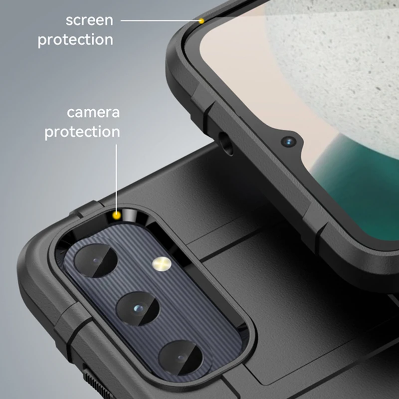 

For Samsung Galaxy A05S Case Texture Matte Rubber Protective Case Samsung A05S anti-drop Cover Protection Galaxy A05S A04S Case