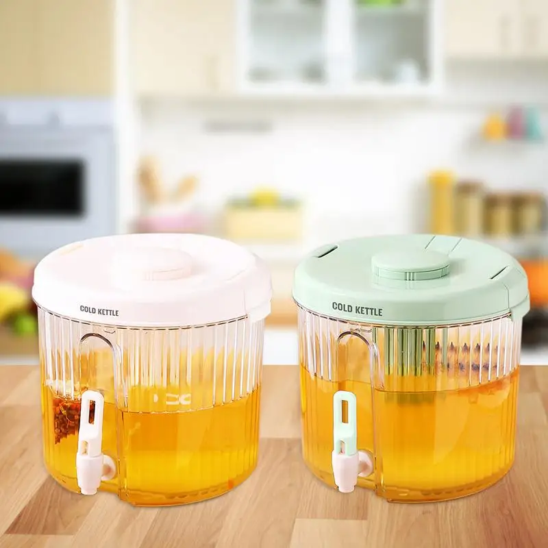 

Диспенсер для лемонада, домашняя бутылка для лемонада с краном, для холодильника, квадратный дозатор для напитков, инструмент для холодильника