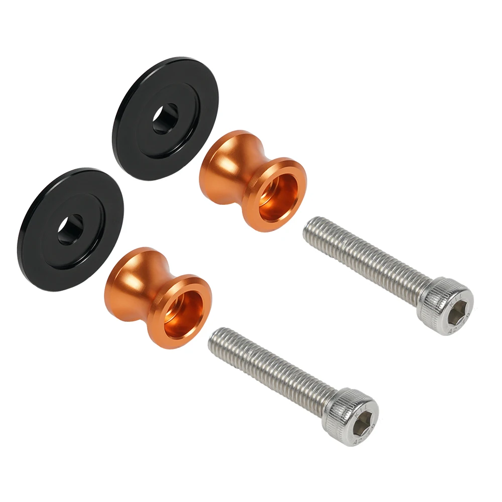 NICECNC M10 10mm swingarm spools slider for KTM Duke 125 250 390 690 Enduro SMC 990 Supermoto Kawasaki Ninja 250R 300R 400R 650R
