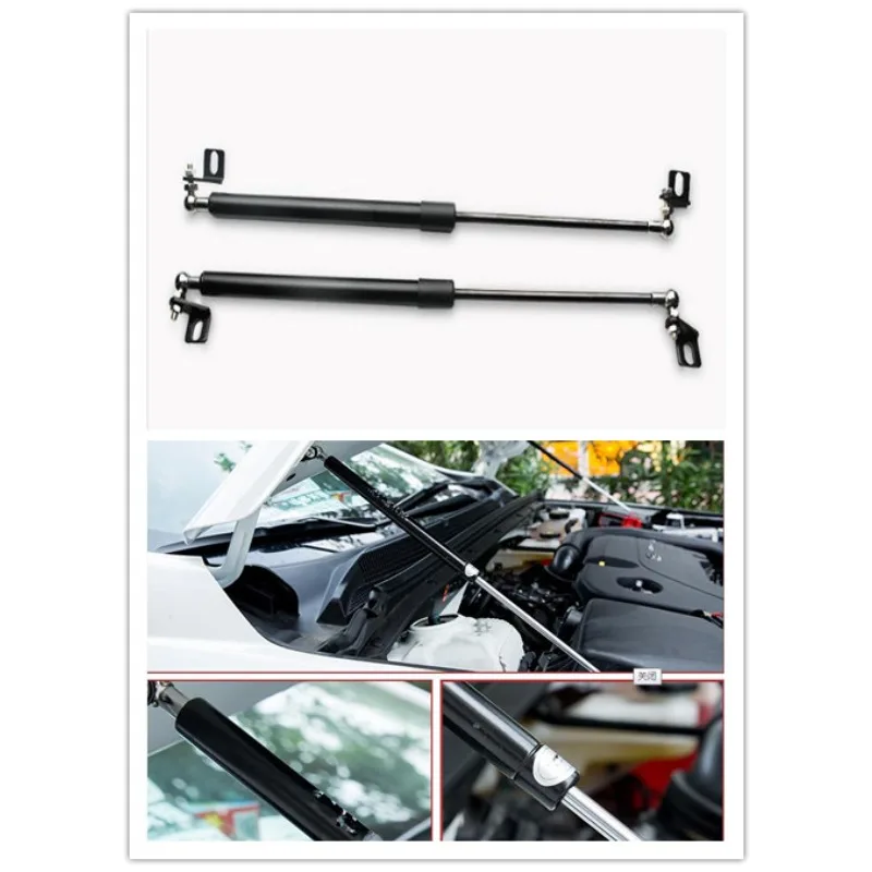 

2 PCS BONNET HOOD STRUT GAS SPRING SHOCK LIFT SUPPORT FIT FOR CHEVROLET MALIBU XL 2017 2018 ACCESSORIES CAR