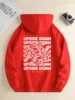 Autumn and Winter Versatile Pattern Printed Casual Hoodies Men's Daily Drawstring Hoodies Long-sleeved Couple Tops S-3XL 5