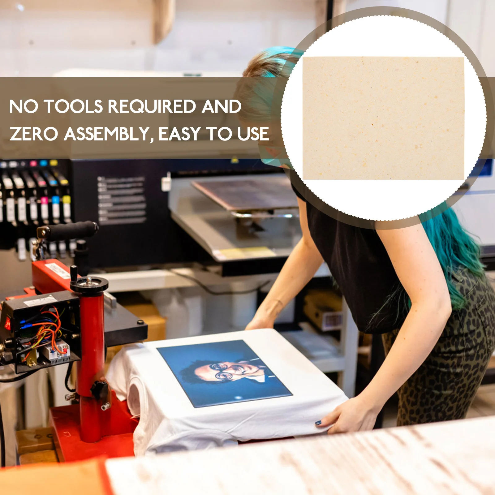 Heat Transfer Printing Machine Sponge Pad Usa Accessories Foam Insulation Mat Wear-resistant Office Supply Silicone 4