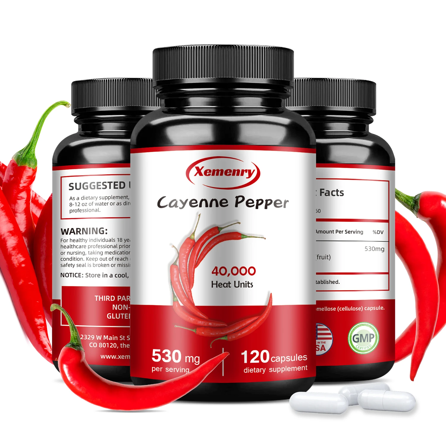 Cayenne Pepper-Joint and Heart Health, Pain Relief, Anti-aging
